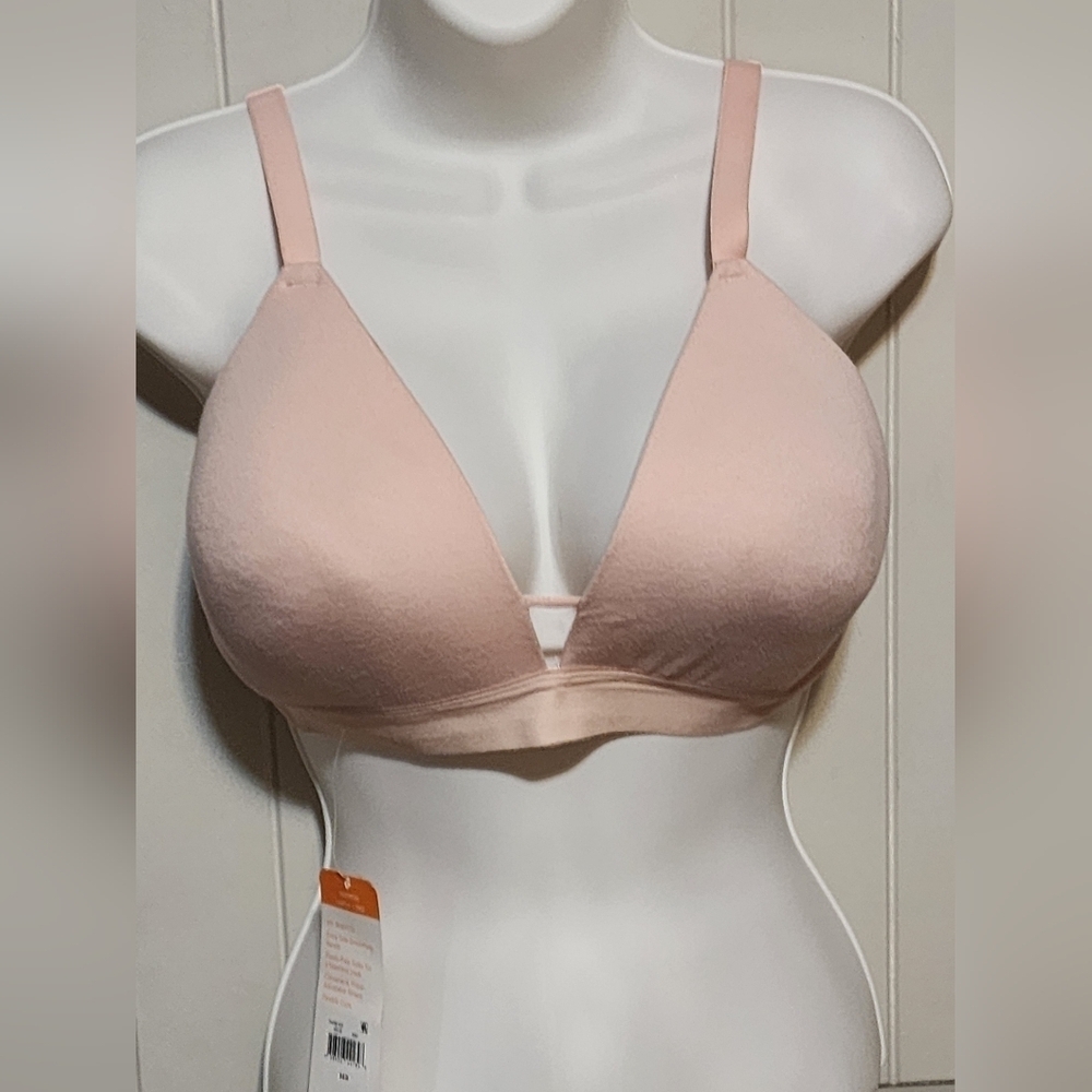 Warner's Pink Seamless Bra Intimates & Sleepwear
